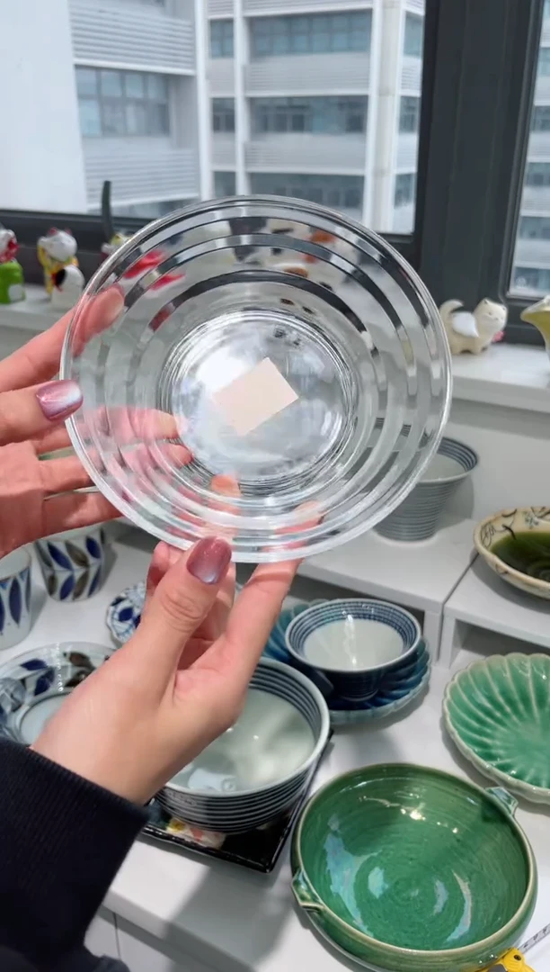 【闪购商品】瓷片悠然深盘（透明色）