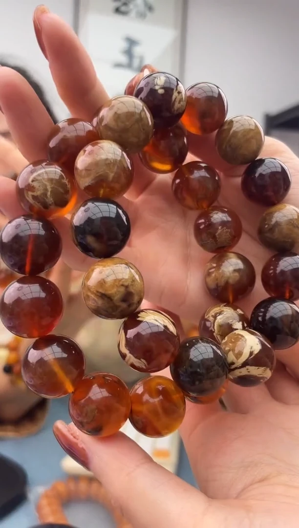 【闪购商品】琥珀珠宝奇石未镶嵌035，多样性发其一假一罚十