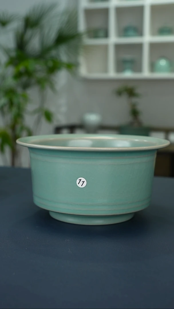 瓷片11号马蹄洗17.1口径一级品      洁