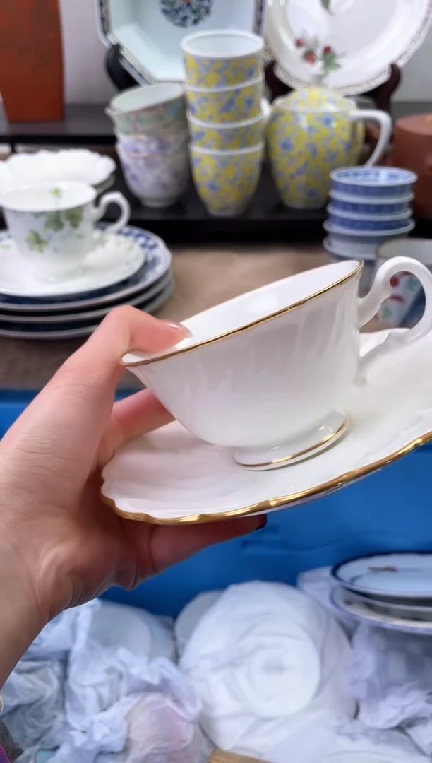 【闪购商品】瓷片266海外中古回流瓷器 默认瑕疵慎拍