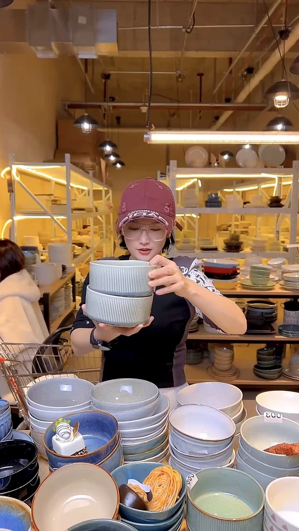 瓷189外贸尾货窑变釉下彩默认微瑕