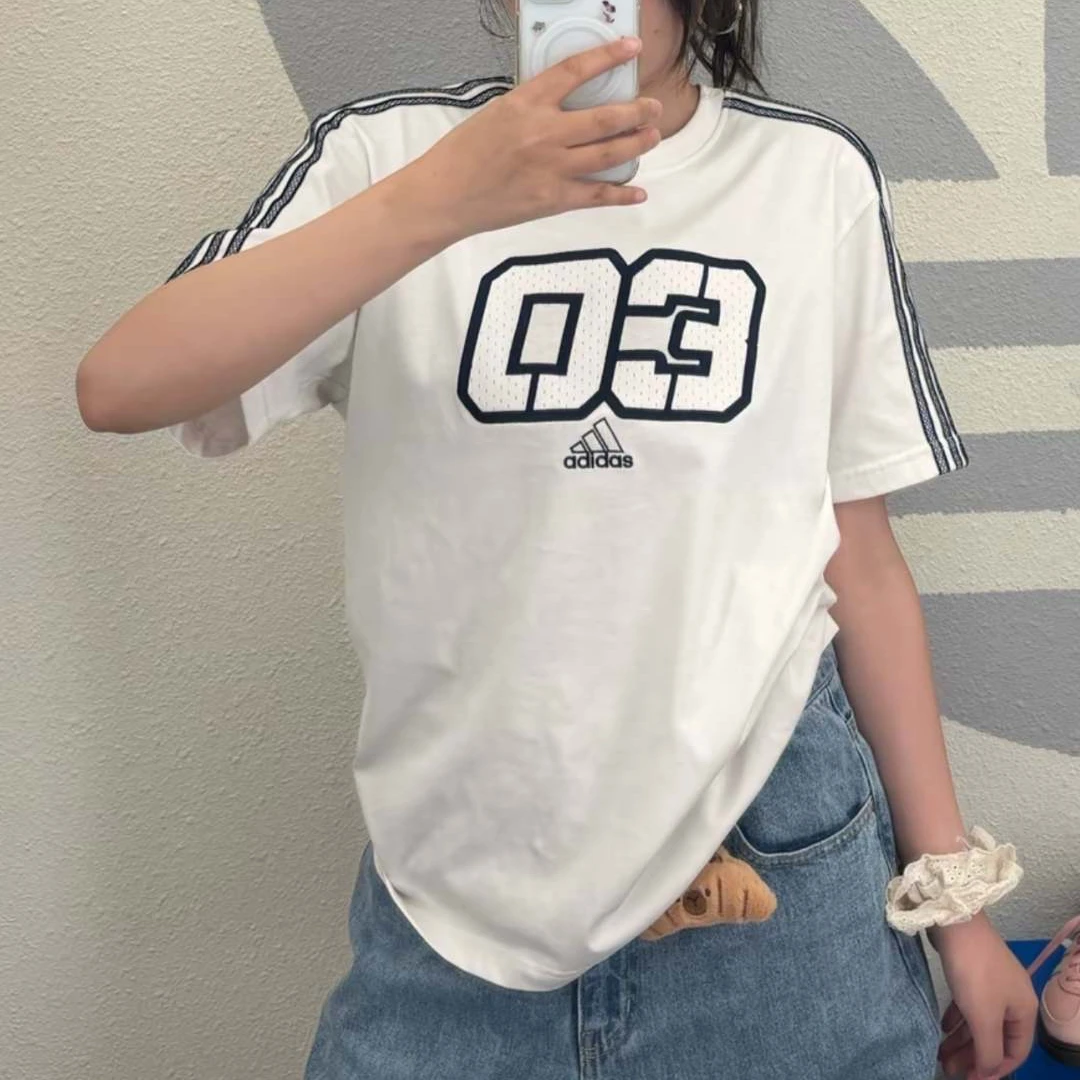 adidas Originals阿迪三叶草2025男女GRX TEE 短T恤JX2634