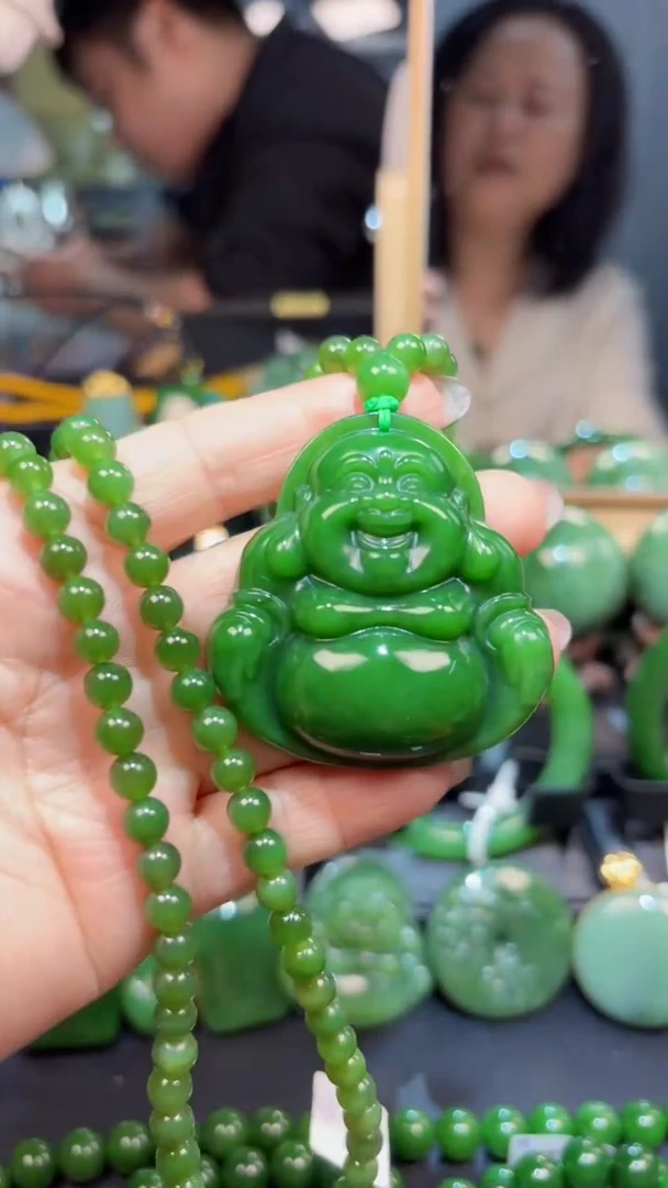 【闪购商品】和田玉（碧玉）颈饰未镶嵌1