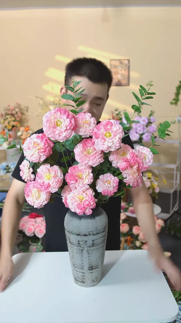 嘿淘家仿真花束包邮到家5支花材