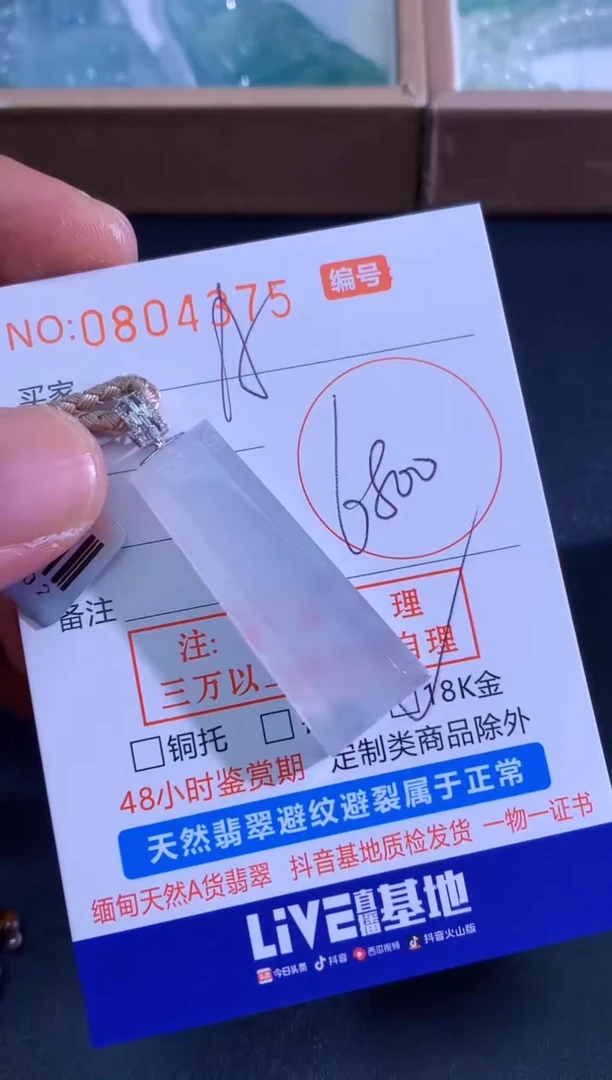 颈饰未镶嵌翡翠A*An
