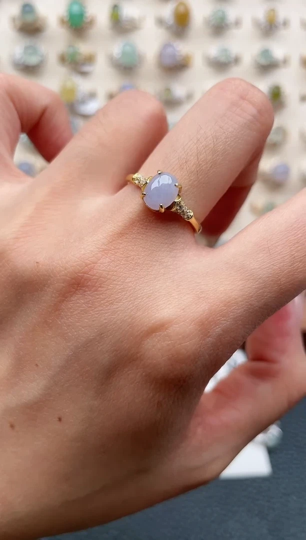 【闪购商品】翡翠戒指银S925镶嵌1111