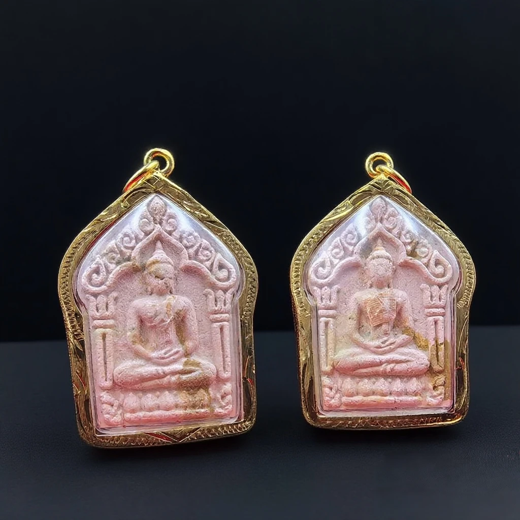 泰国坤平吊坠佛系牌崇迪掩面坤平必打泰国佛牌药师