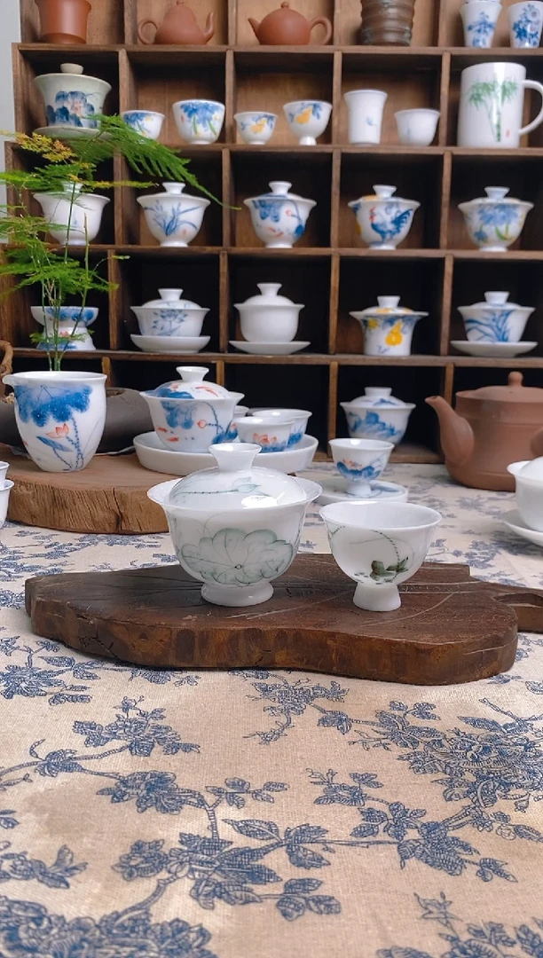 【闪购商品】盖碗/杯群芳斋闪购链接（以闪拍图片为准）