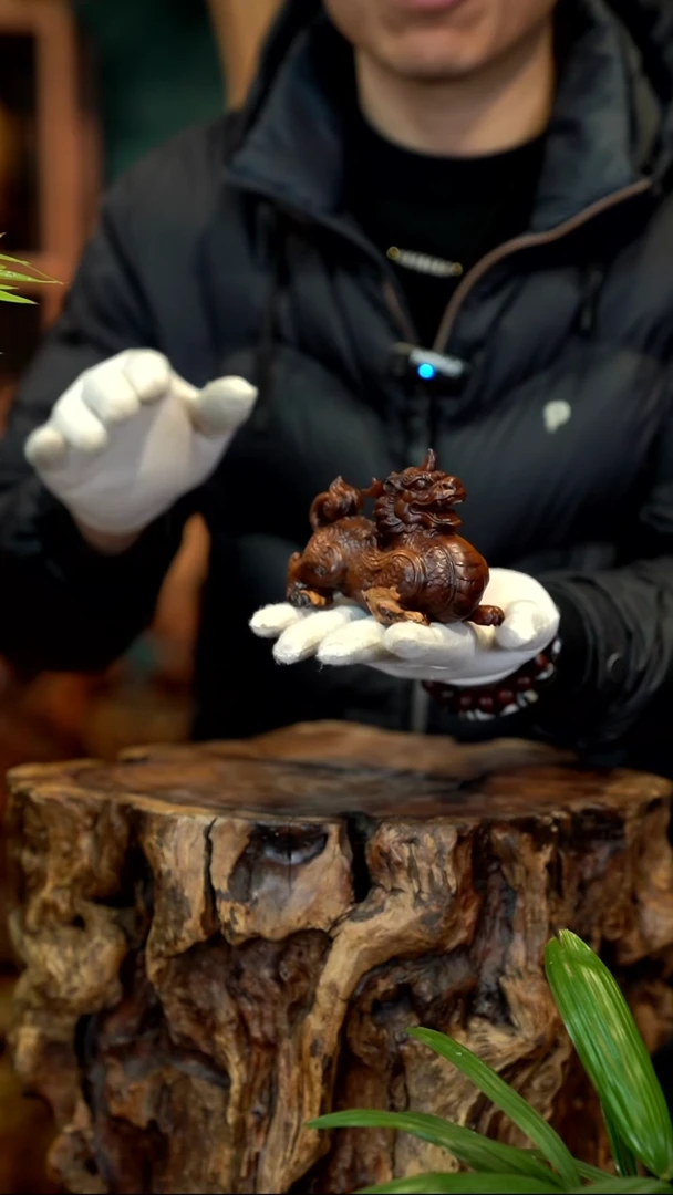 木雷击枣木 貔貅