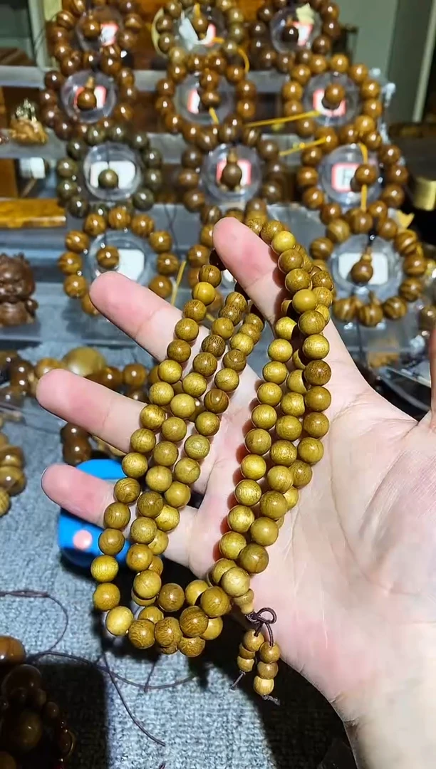 楠木（金丝楠）手串/手链小叶桢楠0.8*108福利手串