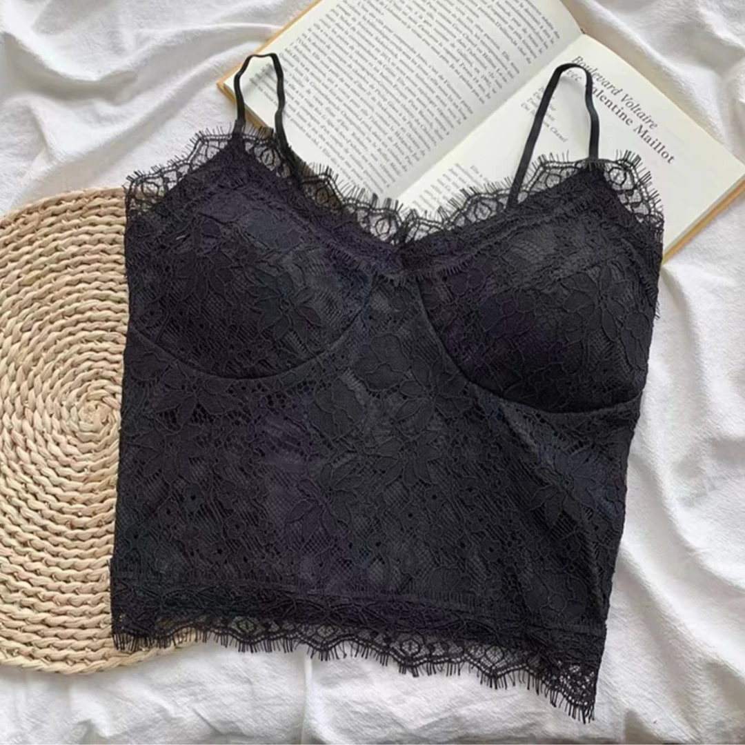 NANAKIKI百搭时尚蕾丝通勤防走光打底美背MB-315