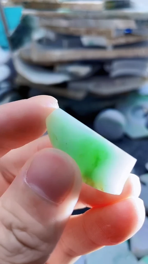 裸石翡翠天然A货翡翠板料