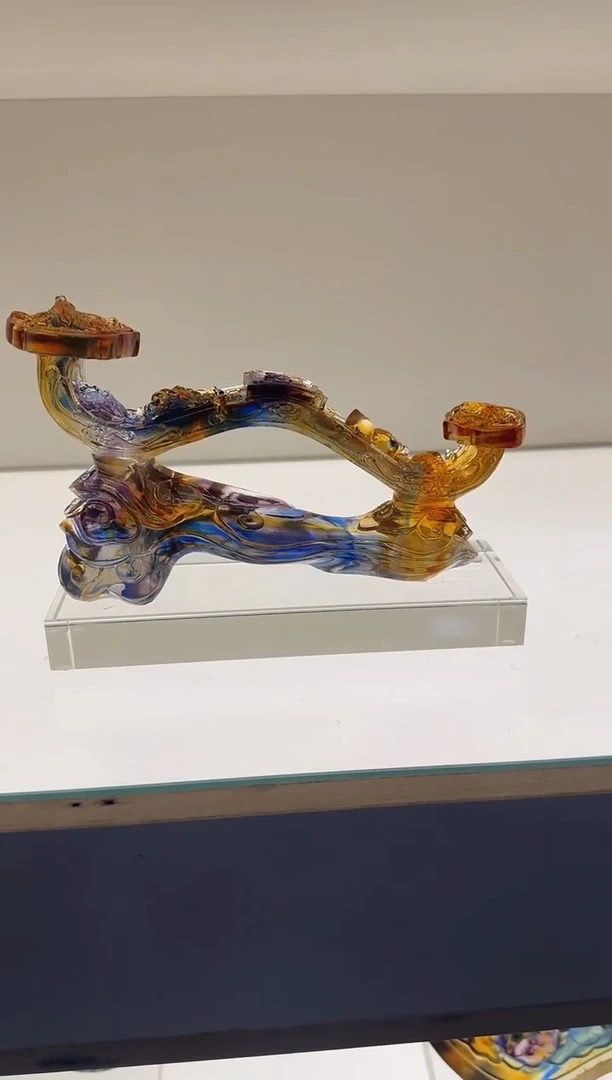 手工艺品琉璃吉祥如意