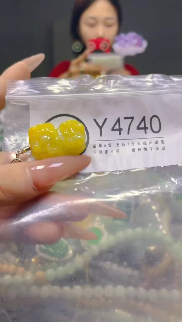 颈饰未镶嵌翡翠/Y/翡翠A货，一件也是批发价