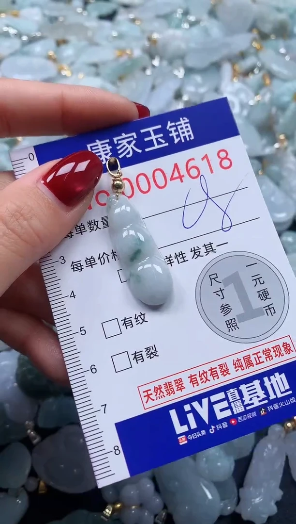 颈饰未镶嵌翡翠4618