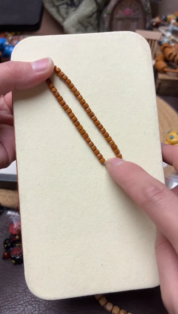 手串橄榄核四方素圈手链