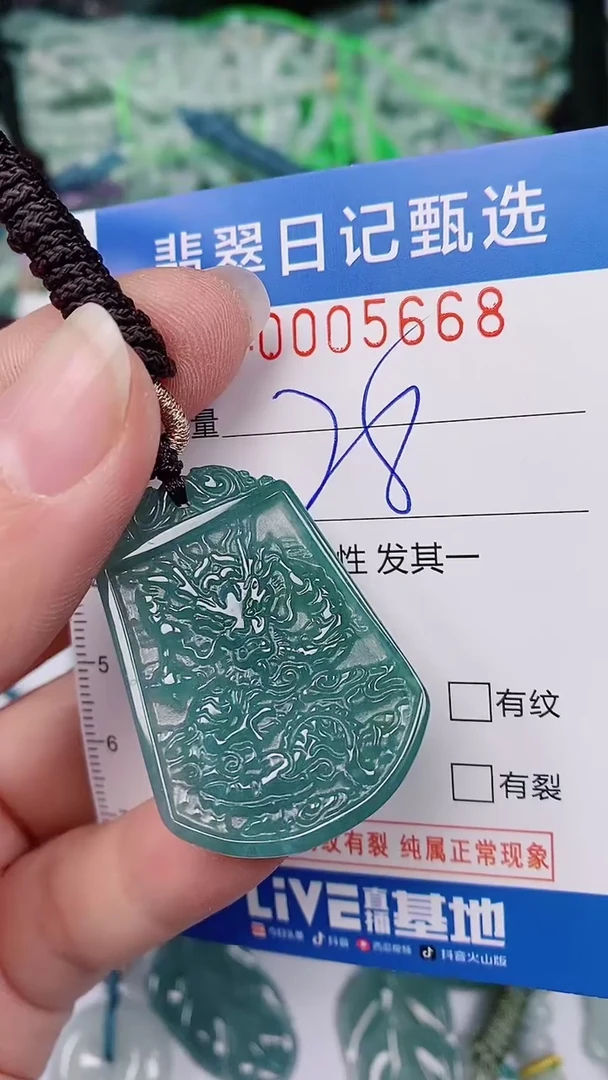 【闪购商品】翡翠颈饰未镶嵌00005668