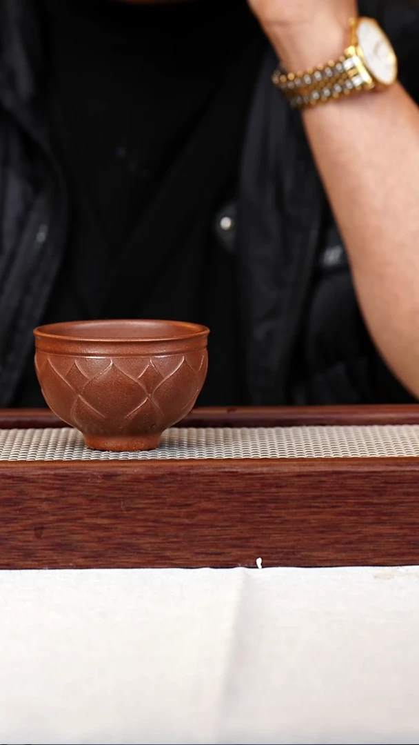 茶杯紫砂宜兴紫砂杯120CC     127