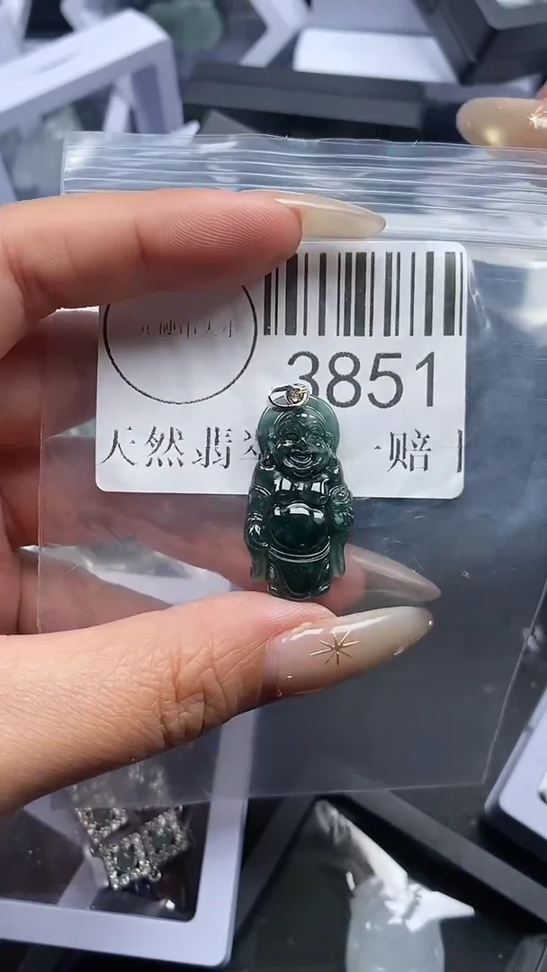 颈饰未镶嵌翡翠3851