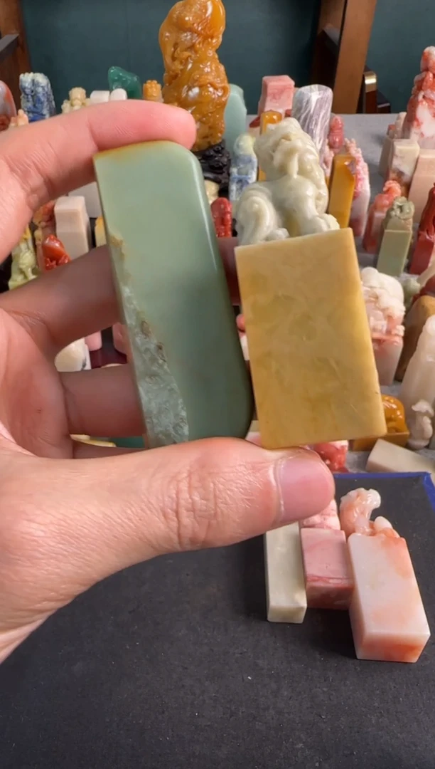 【闪购商品】青田石印石编号编号6009