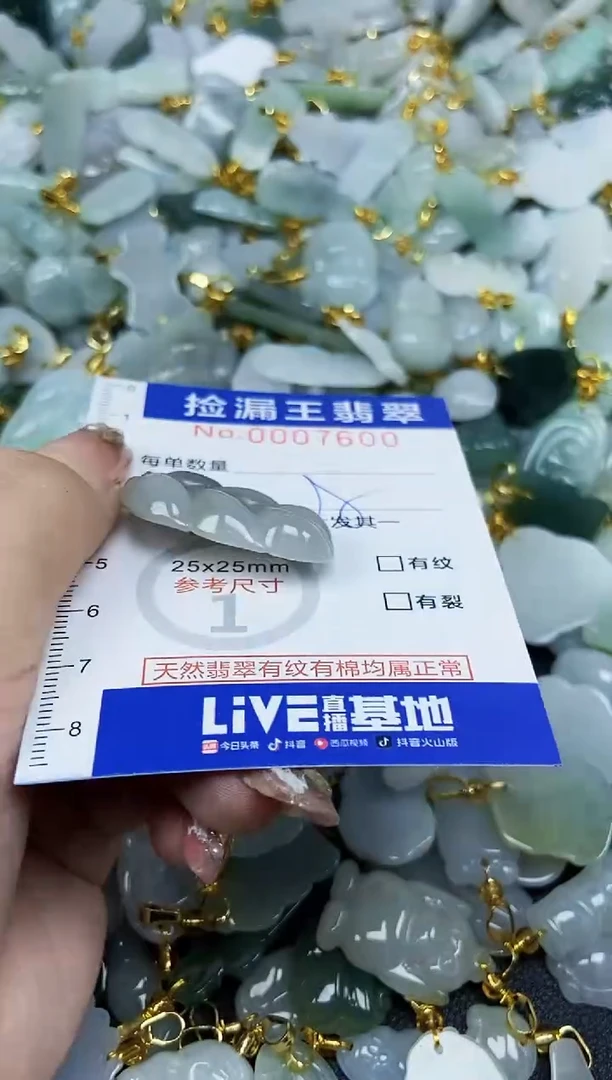 翡翠未镶嵌颈饰天然A货翡翠