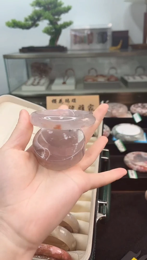 未镶嵌手镯石英质玉57圈口(赠品镯心)S963882