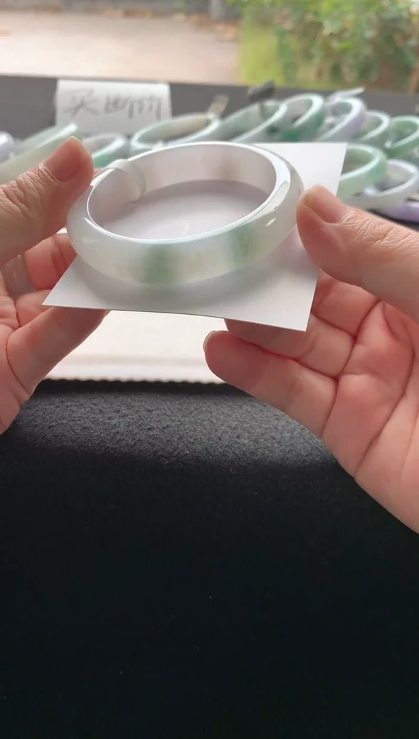 未镶嵌手镯翡翠53正圈买断Y3953