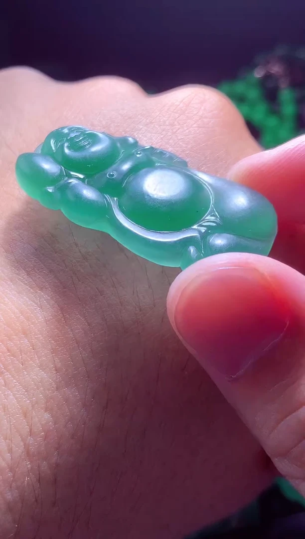 未镶嵌定制翡翠庞**#翡翠毛货定制