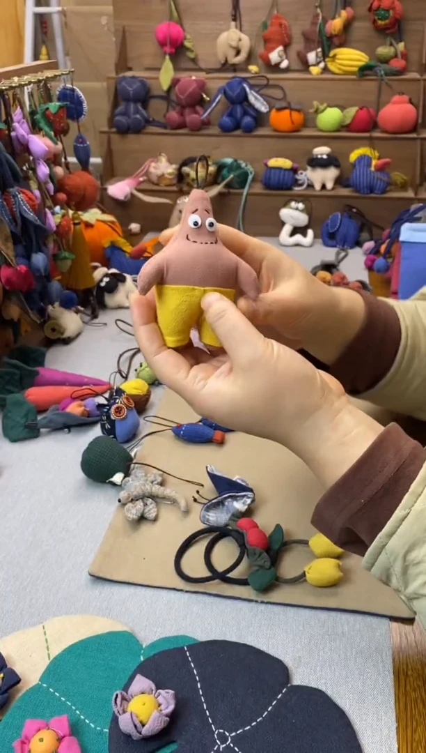 布艺派大星 挂件