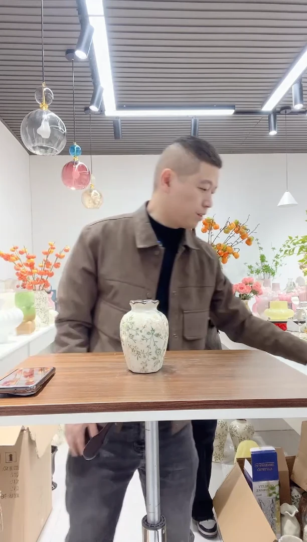 尾货处理微瑕繁花八角小号