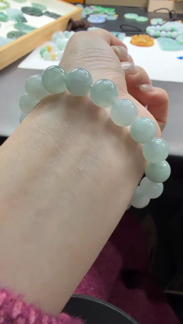 未镶嵌手串翡翠翡翠饰品-198