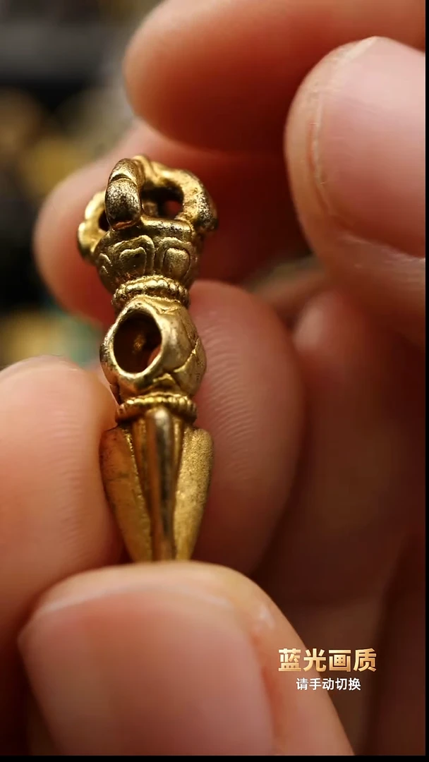 紫铜鎏金小撅11111