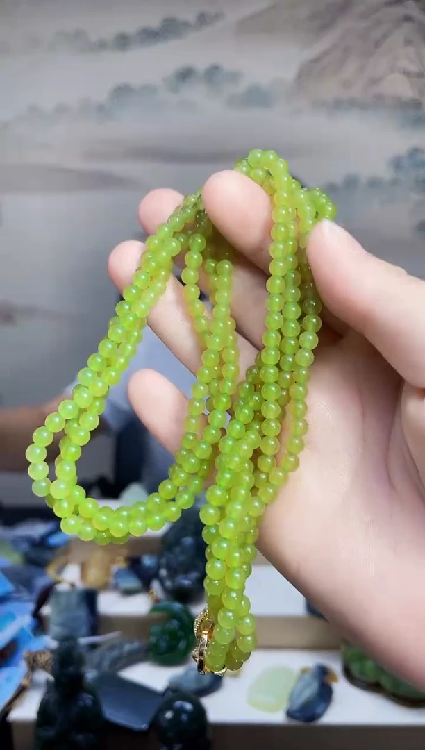 和田玉未镶嵌颈饰1