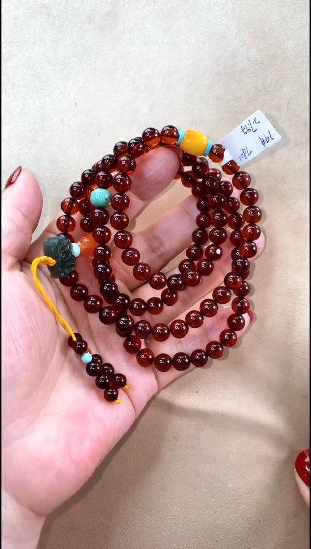 【闪购商品】琥珀颈饰未镶嵌项链