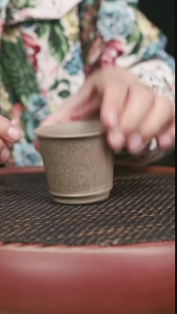 茶壶紫砂松花青段主人杯