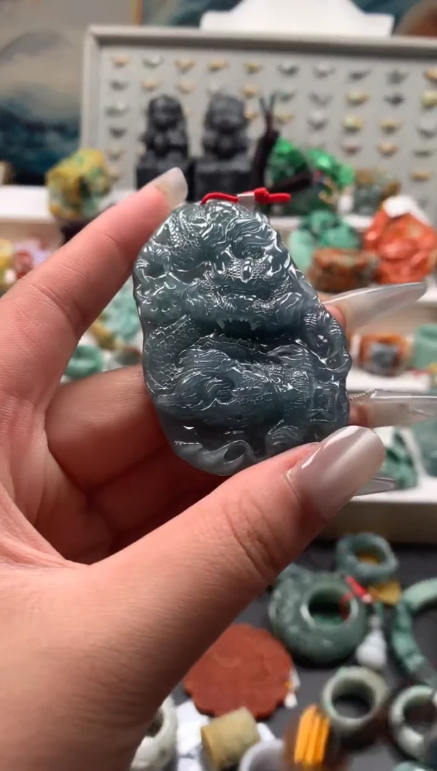吊坠(不含链)未镶嵌翡翠天然翡翠A货55