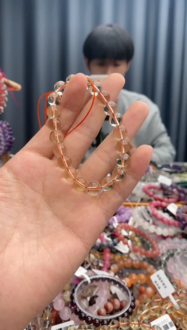 【闪购商品】水晶手链未镶嵌黄水1