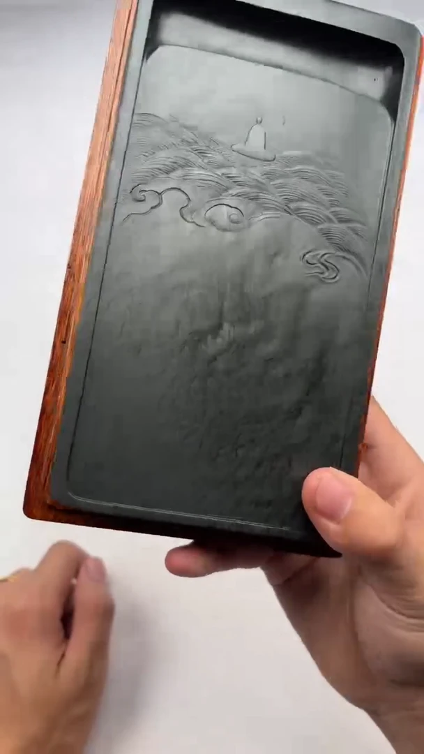 汪德钦老师老坑歙砚5号福利砚台