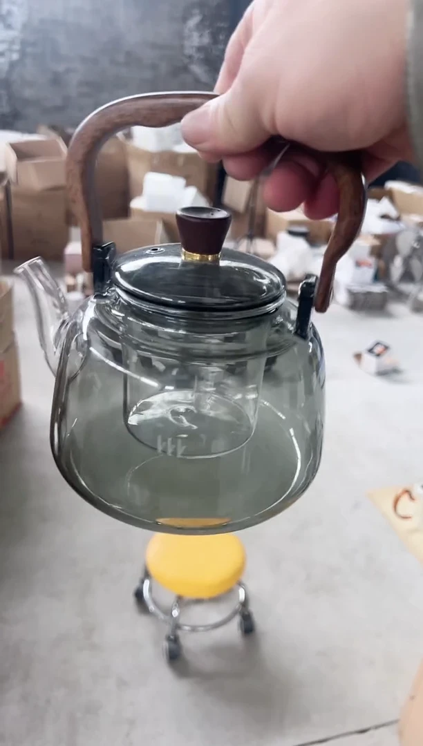 高硼硅玻璃泡茶壶