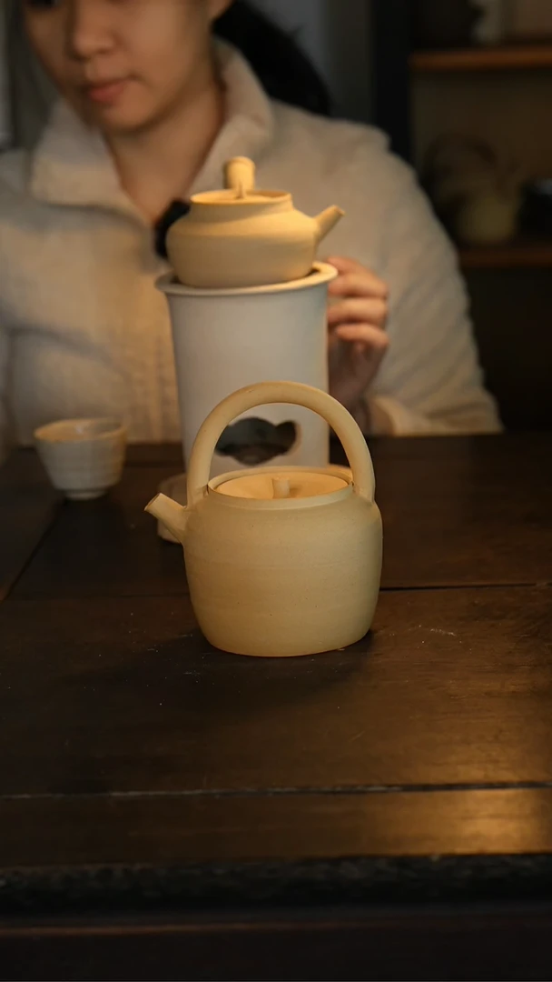 【闪购商品】白泥（直筒款）素面 约500cc