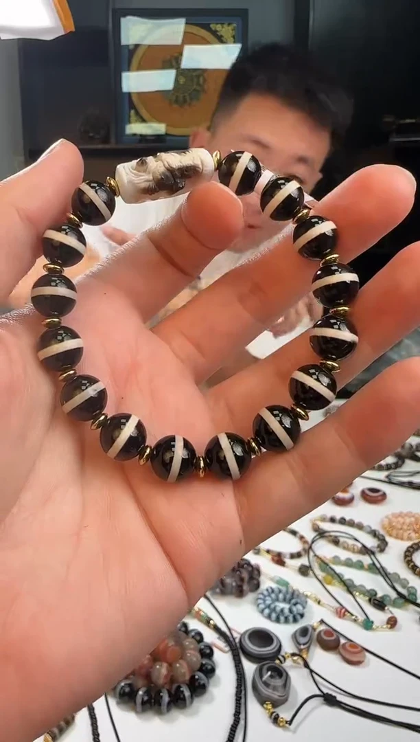 未镶嵌手链玛瑙/玉髓1124-18多样性的发货