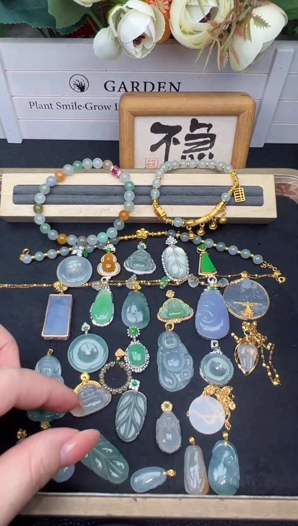 手串翡翠未镶嵌勿拍