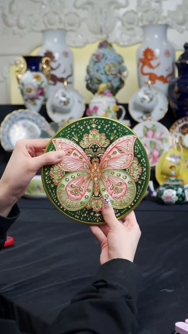 骨瓷婷婷中古器物如图所示34