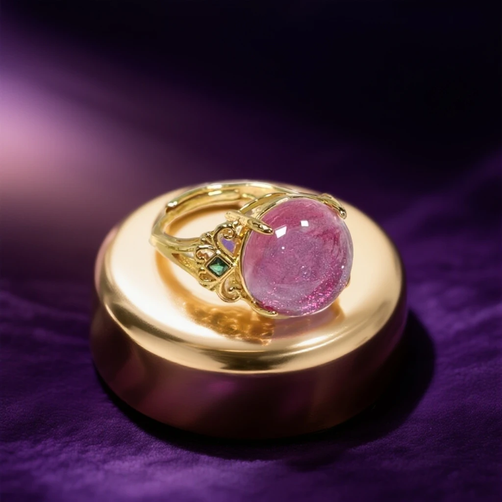 K-B119-天福甄选欧标国际奢饰传藏DIY戒指保测后发精品