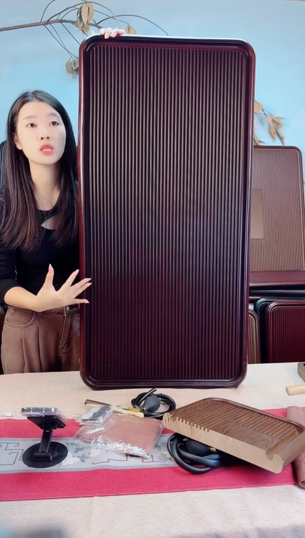 千川红色款式茶盘100*50*5