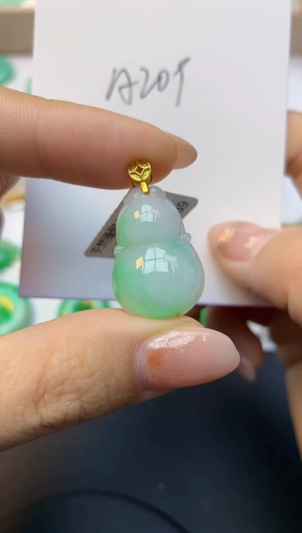 颈饰未镶嵌翡翠天然A货缅甸翡翠百元以上9元证书费自理