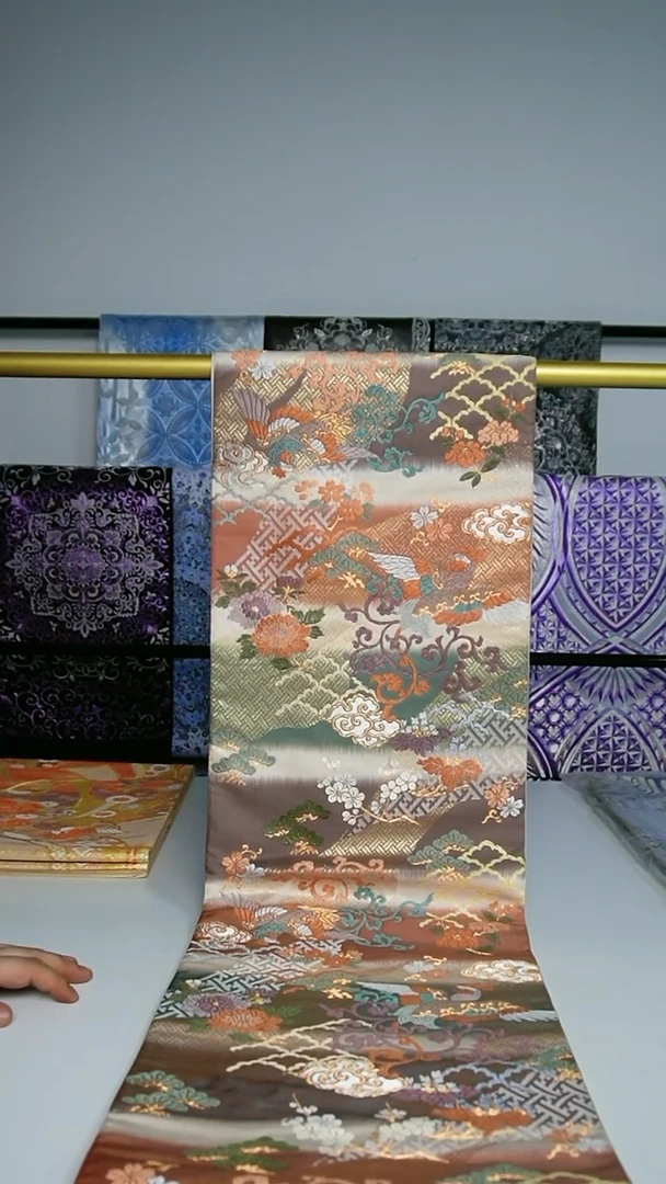 织绣织锦17六通凤凰