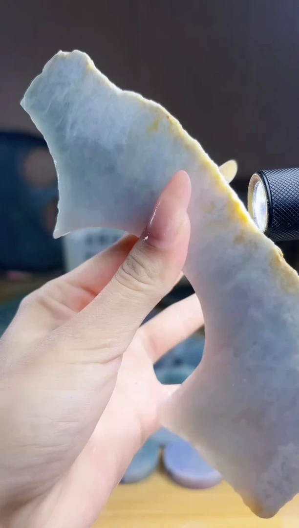 翡翠未镶嵌颈饰翡翠A货 温谭442