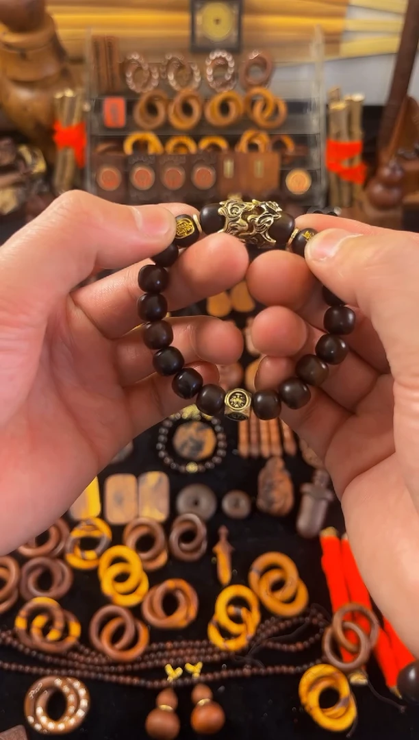 【闪购商品】木枣木玉化貔貅手串包邮到家