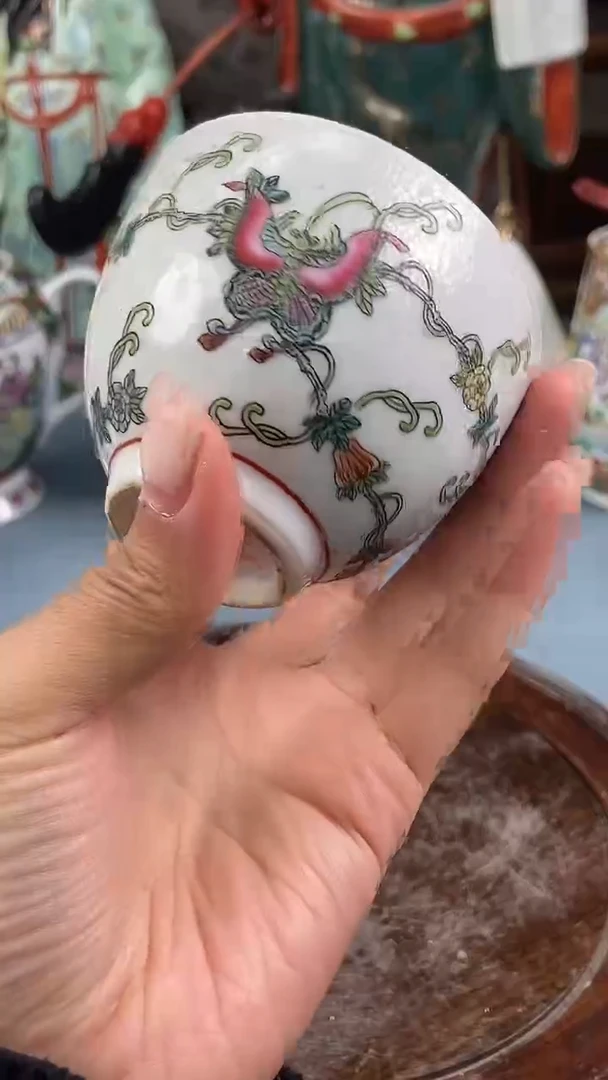 瓷片微瑕慎拍景德镇窑老厂瓷器单件